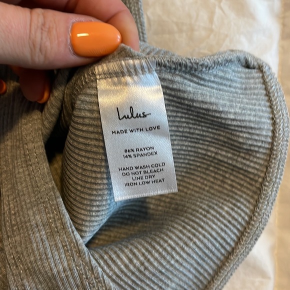 Lulu’s Ribbed Bodysuit - Picture 9 of 14